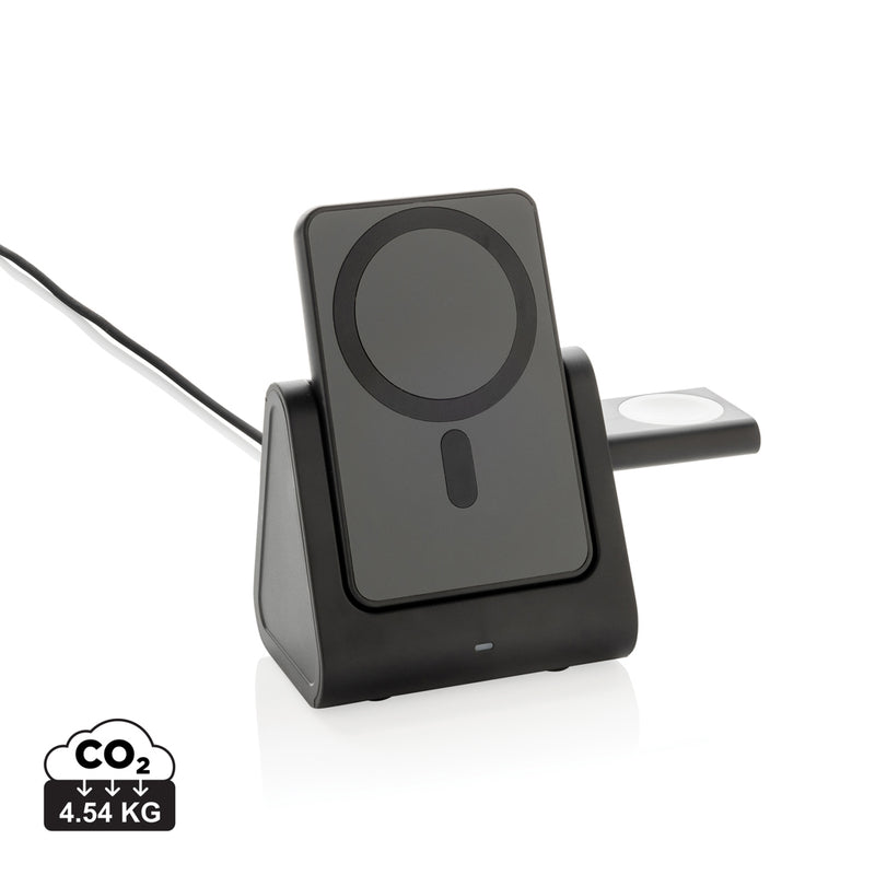 Load image into Gallery viewer, Powerbase RCS recycled plastic 3 in 1 charger with powerbank - Custom Wood Designs
