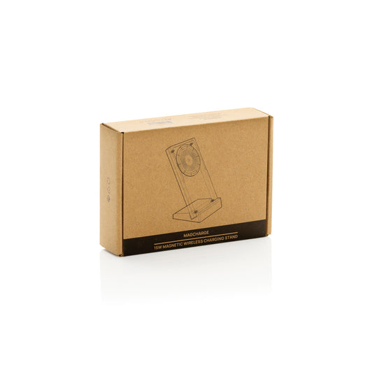 Magcharge 15W magnetic wireless charging stand - Custom Wood Designs