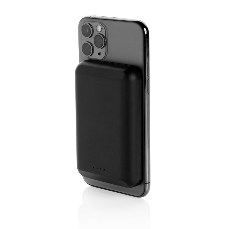 Load image into Gallery viewer, Magnetic 5.000 mAh 5W wireless powerbank - Custom Wood Designs
