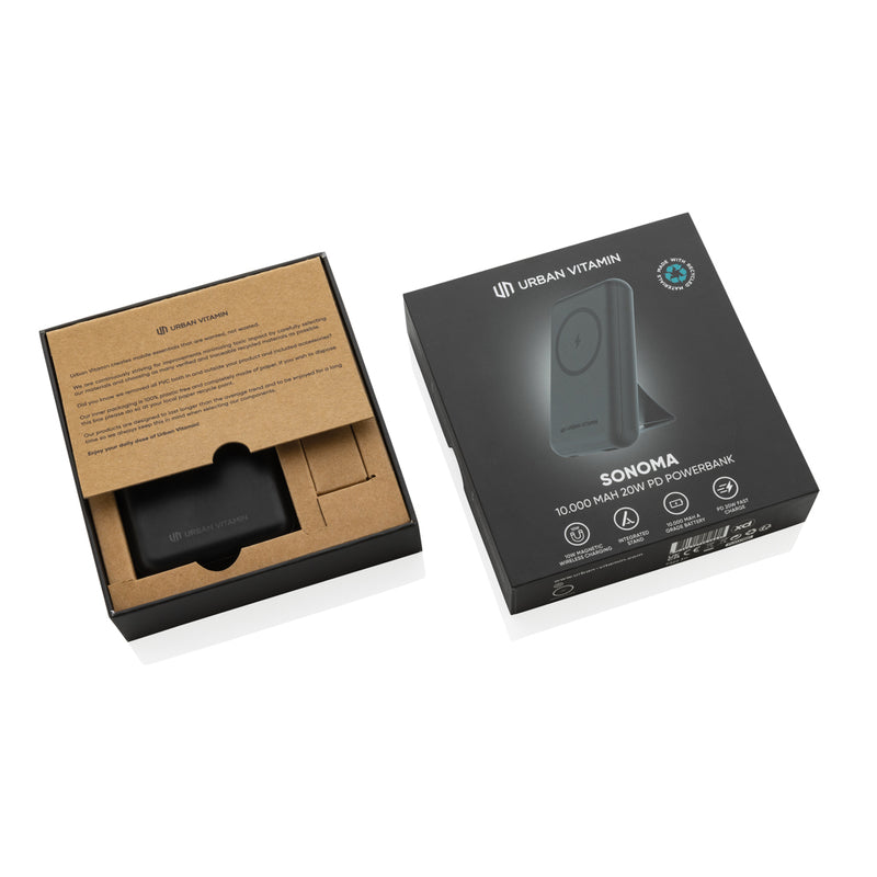 Load image into Gallery viewer, Urban Vitamin Sonoma RCS rplastic 10.000mah powerbank - Custom Wood Designs
