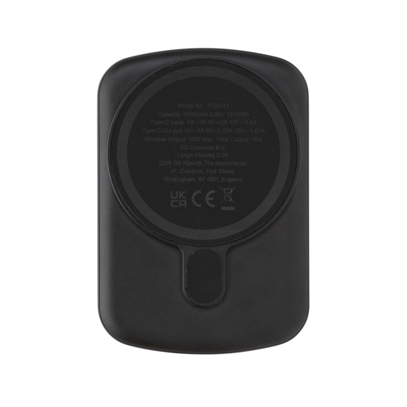 Load image into Gallery viewer, MagBoost RCS recycled plastic 5000 mah magnetic powerbank - Custom Wood Designs
