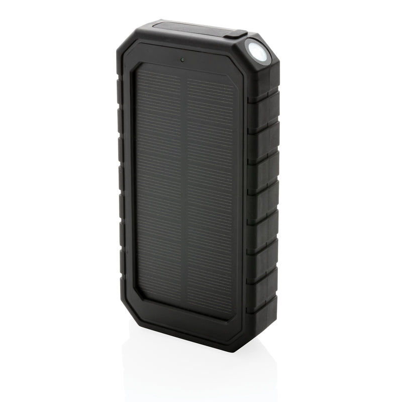 Load image into Gallery viewer, RCS recycled plastic Solar powerbank with 10W Wireless - Custom Wood Designs
