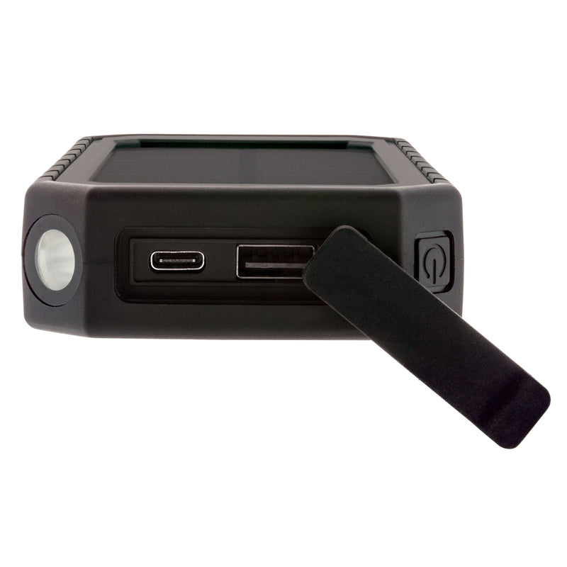 Load image into Gallery viewer, RCS recycled plastic Solar powerbank with 10W Wireless - Custom Wood Designs
