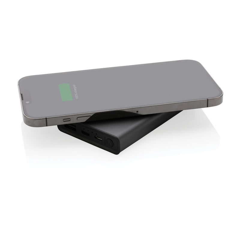 Load image into Gallery viewer, Terra RCS recycled aluminium 5000 mAh powerbank 5W wireless - Custom Wood Designs
