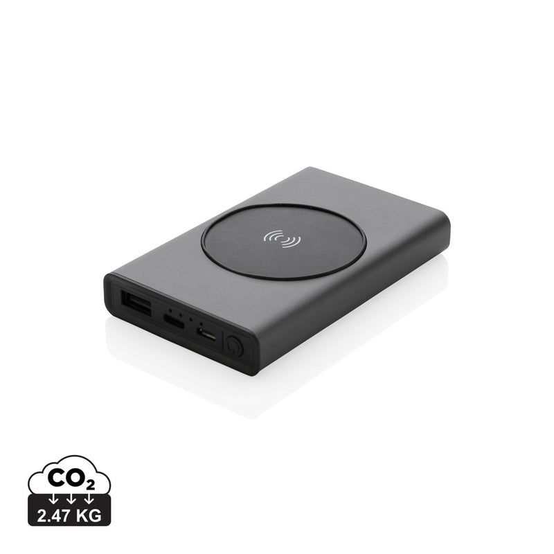 Load image into Gallery viewer, Terra RCS recycled aluminium 5000 mAh powerbank 5W wireless - Custom Wood Designs
