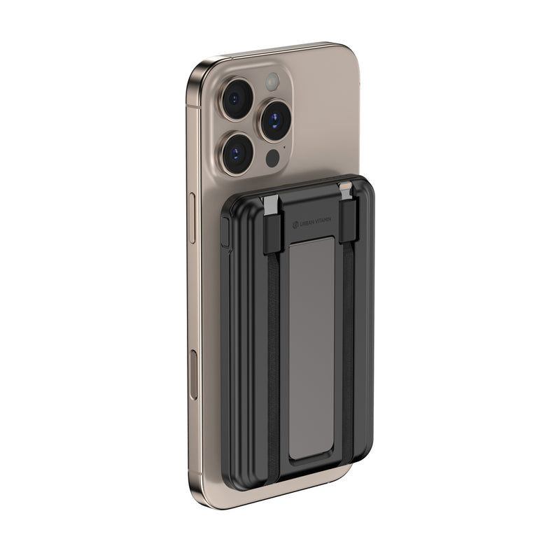 Load image into Gallery viewer, Urban Vitamin Redwood 5in1 5000mah 20W PD magnetic powerbank - Custom Wood Designs
