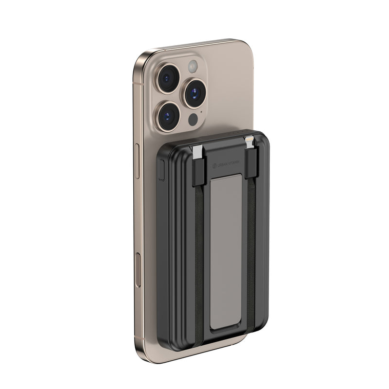 Load image into Gallery viewer, Urban Vitamin Delano 5in1 10,000mah 20WPD magnetic powerbank - Custom Wood Designs
