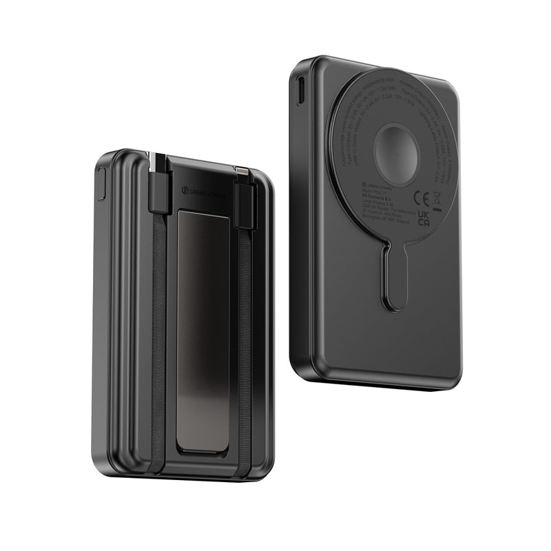 Load image into Gallery viewer, Urban Vitamin Delano 5in1 10,000mah 20WPD magnetic powerbank - Custom Wood Designs
