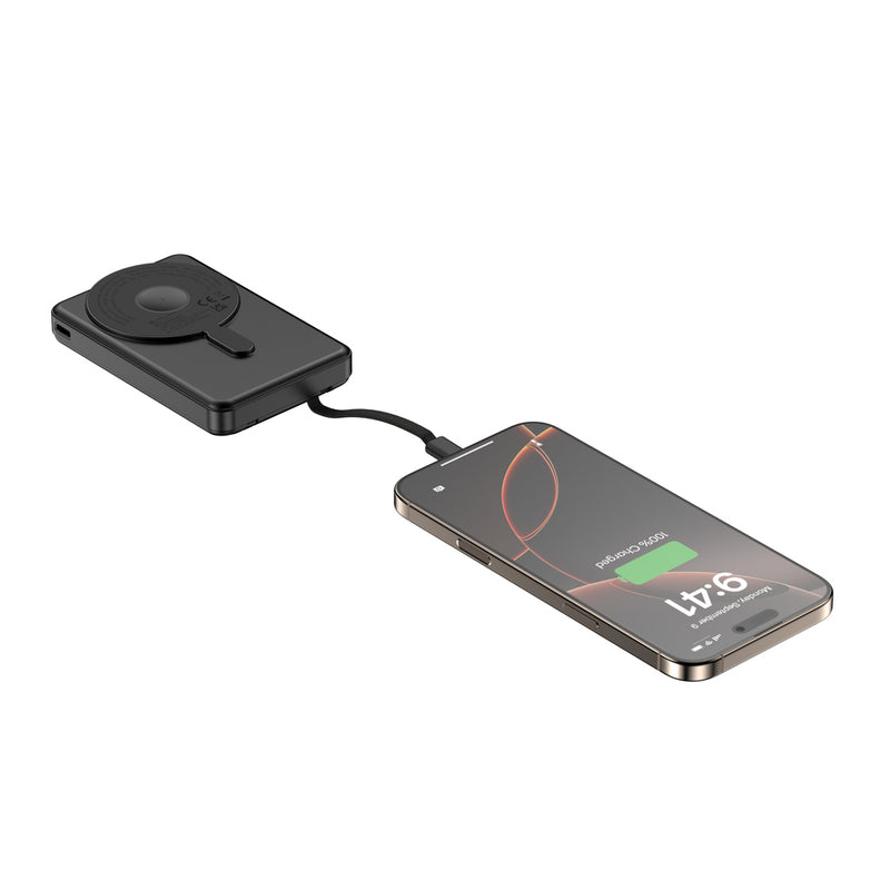 Load image into Gallery viewer, Urban Vitamin Delano 5in1 10,000mah 20WPD magnetic powerbank - Custom Wood Designs
