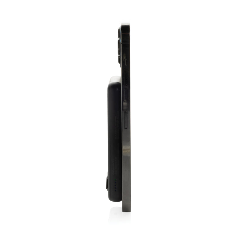 Load image into Gallery viewer, Zen RCS rplastic 5000 mah 5W magnetic bamboo powerbank - Custom Wood Designs
