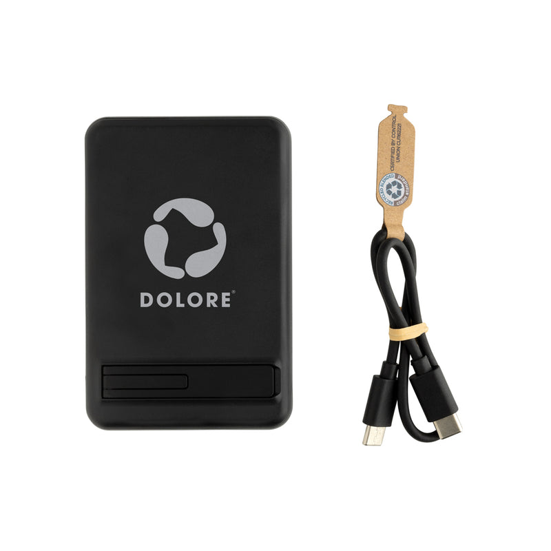 Load image into Gallery viewer, Zen RCS rplastic 5000 mah 5W magnetic bamboo powerbank - Custom Wood Designs

