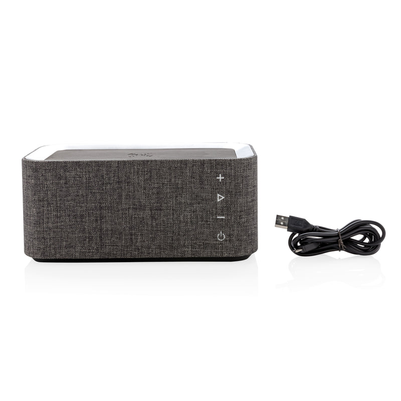 Load image into Gallery viewer, Vogue wireless charging speaker - Custom Wood Designs
