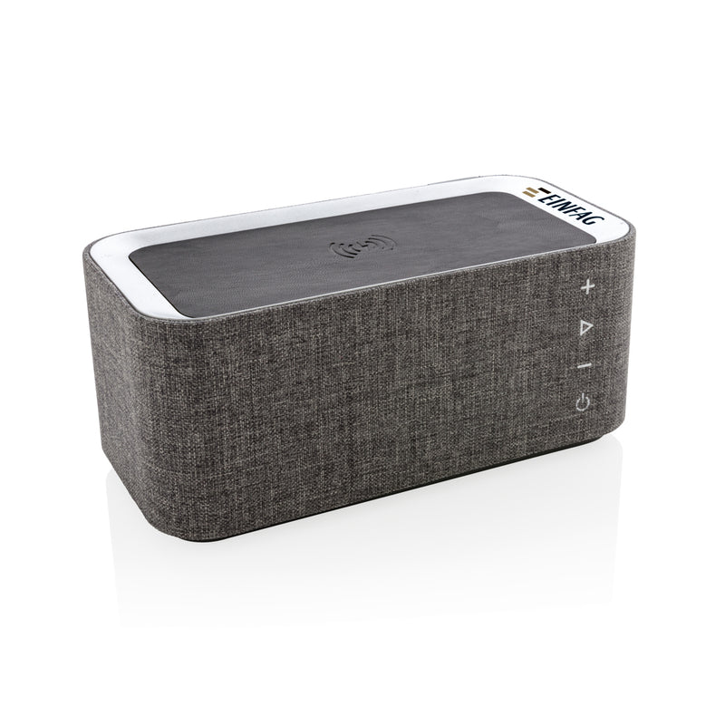 Load image into Gallery viewer, Vogue wireless charging speaker - Custom Wood Designs
