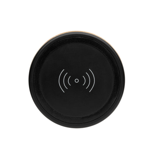 Bamboo wireless charger speaker - Custom Wood Designs