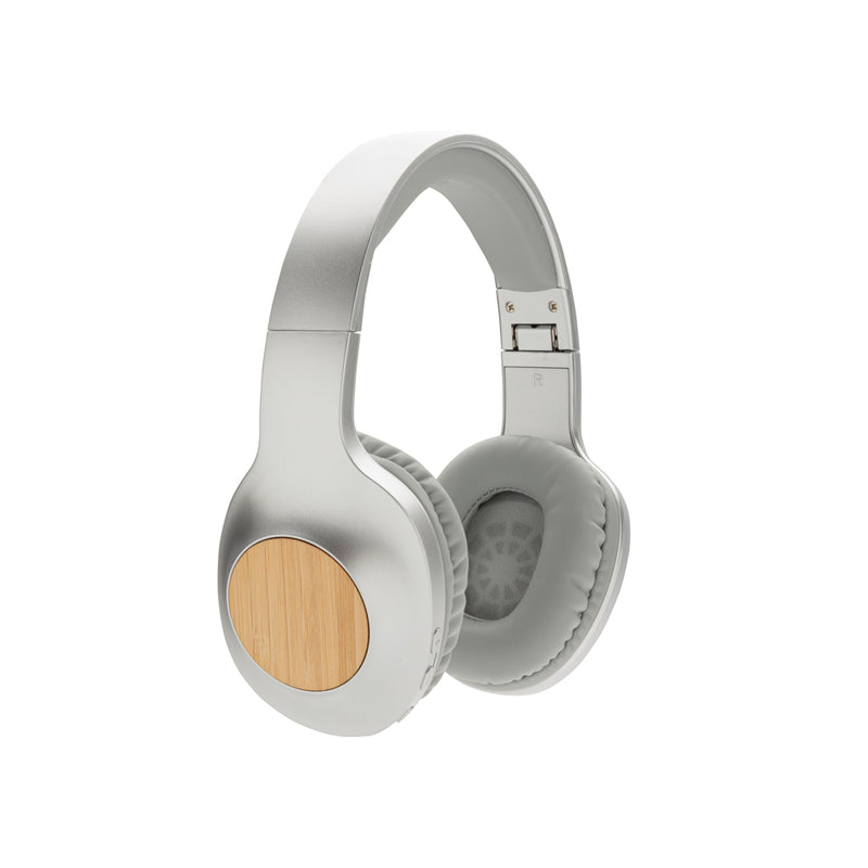 Load image into Gallery viewer, Dakota Bamboo wireless headphone - Custom Wood Designs
