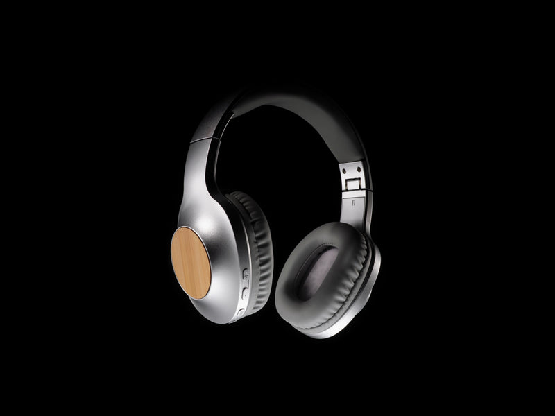 Load image into Gallery viewer, Dakota Bamboo wireless headphone - Custom Wood Designs
