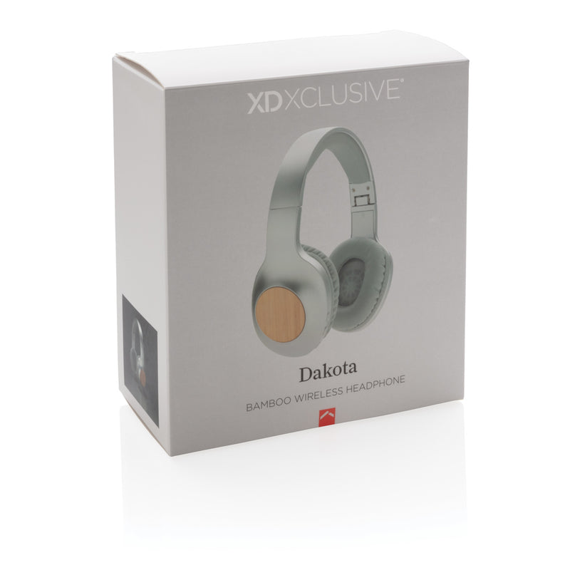 Load image into Gallery viewer, Dakota Bamboo wireless headphone - Custom Wood Designs
