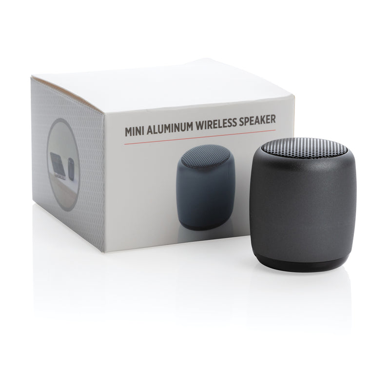 Load image into Gallery viewer, Mini aluminium wireless speaker - Custom Wood Designs

