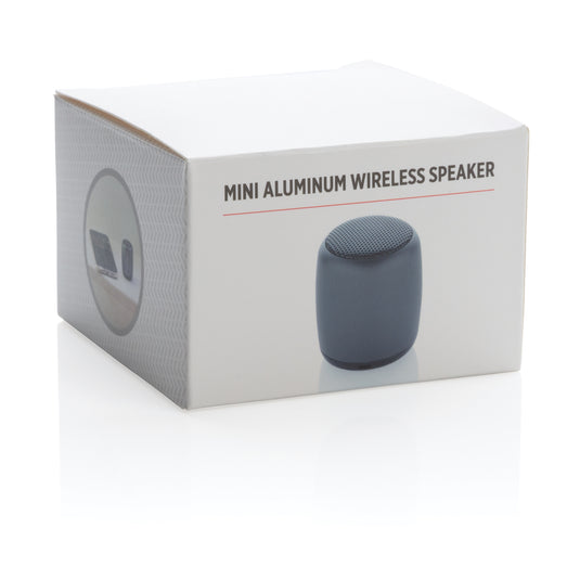 Mini aluminium wireless speaker - Custom Wood Designs
