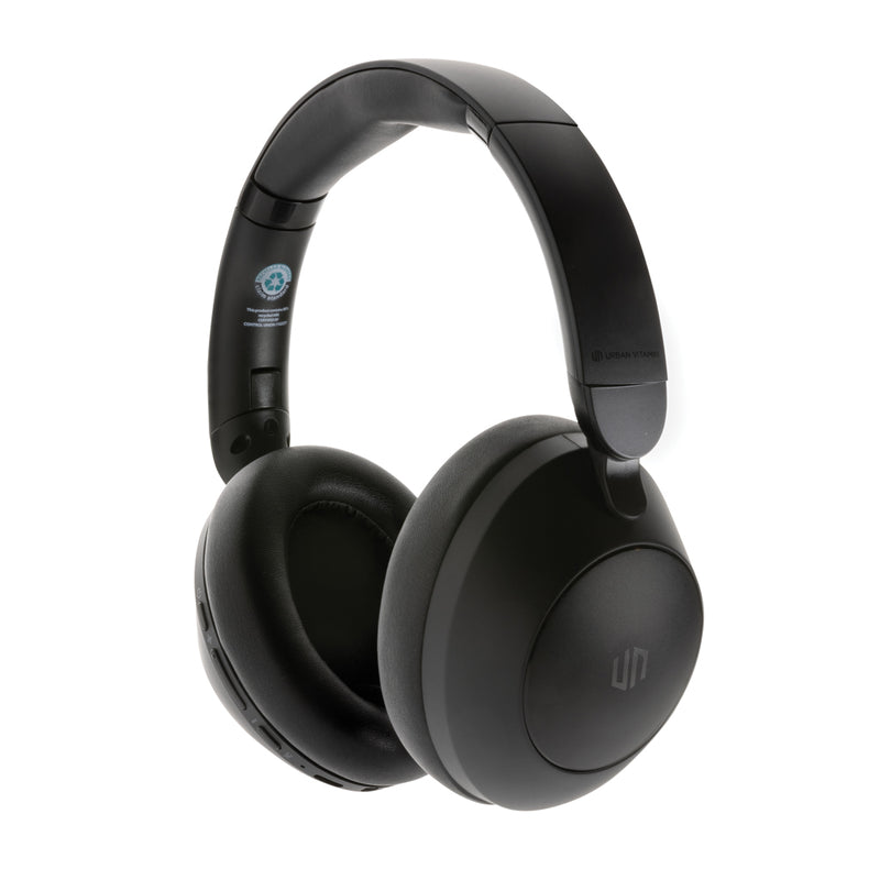 Load image into Gallery viewer, Urban Vitamin Cupertino RCS rplastic ANC headphone - Custom Wood Designs

