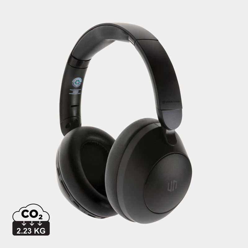 Load image into Gallery viewer, Urban Vitamin Cupertino RCS rplastic ANC headphone - Custom Wood Designs

