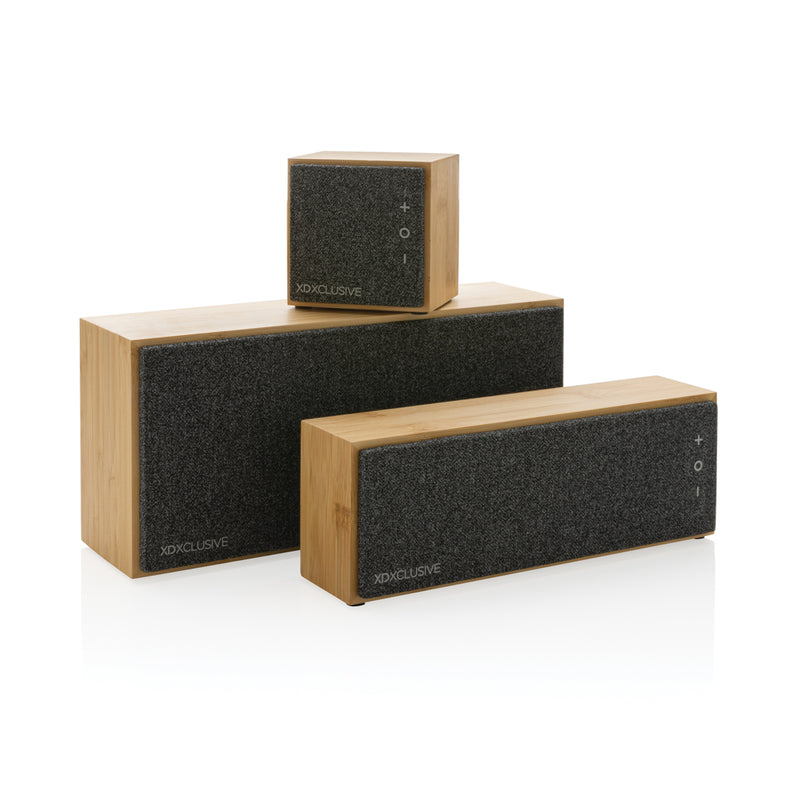Load image into Gallery viewer, Wynn 10W bamboo wireless speaker - Custom Wood Designs
