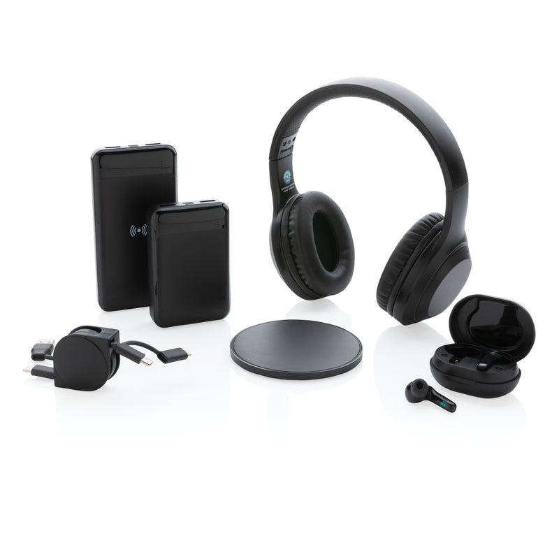 Load image into Gallery viewer, RCS standard recycled plastic headphone - Custom Wood Designs
