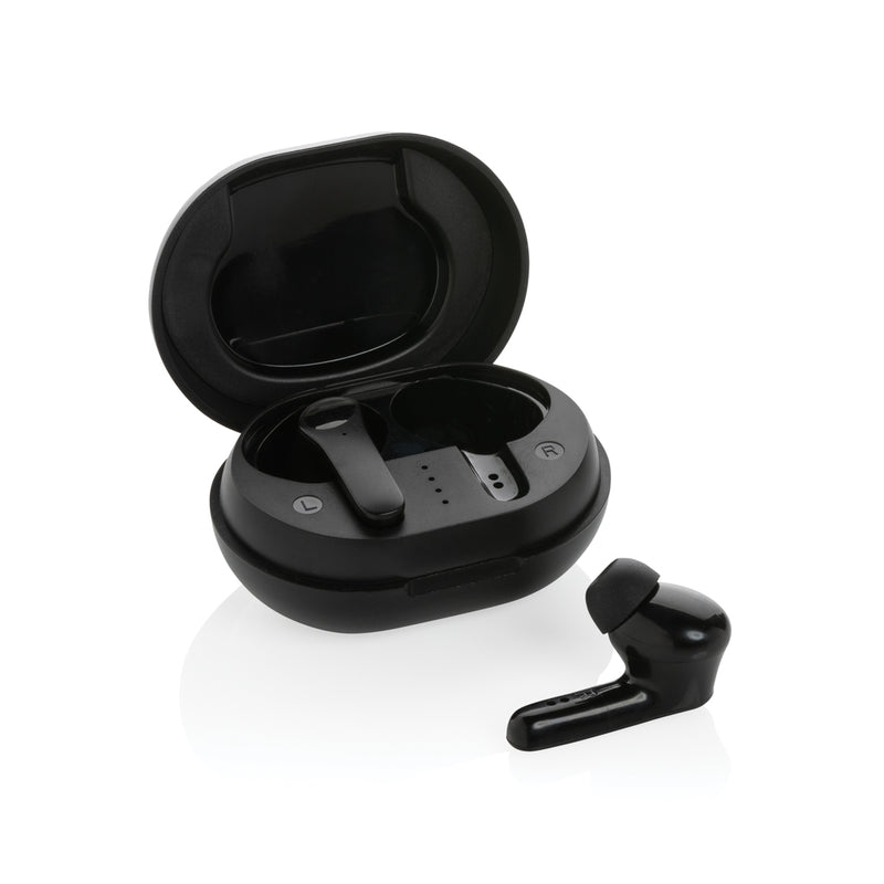 Load image into Gallery viewer, RCS standard recycled plastic TWS earbuds - Custom Wood Designs
