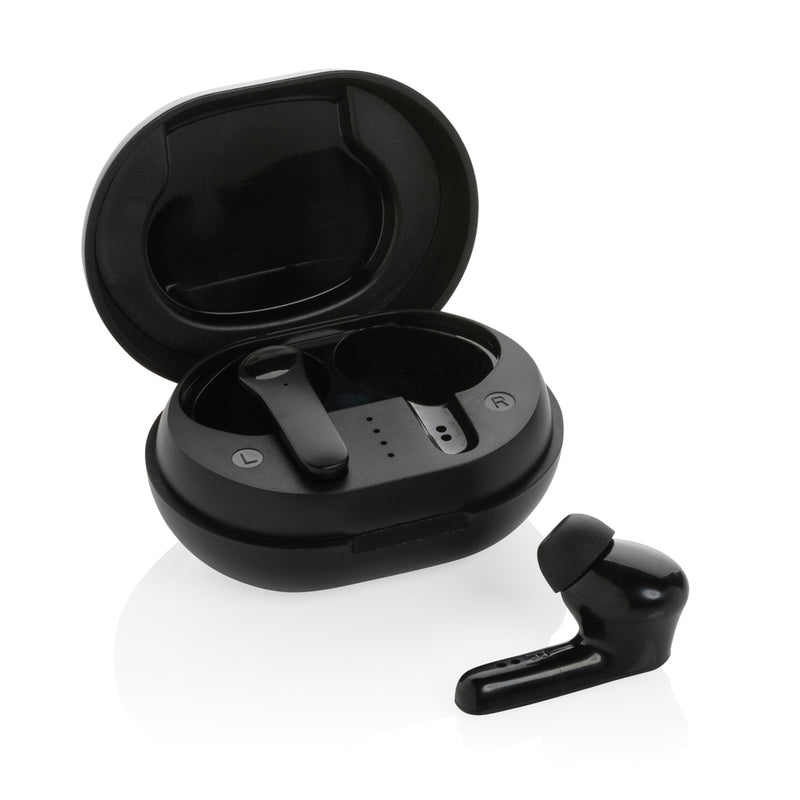 Load image into Gallery viewer, RCS standard recycled plastic TWS earbuds - Custom Wood Designs
