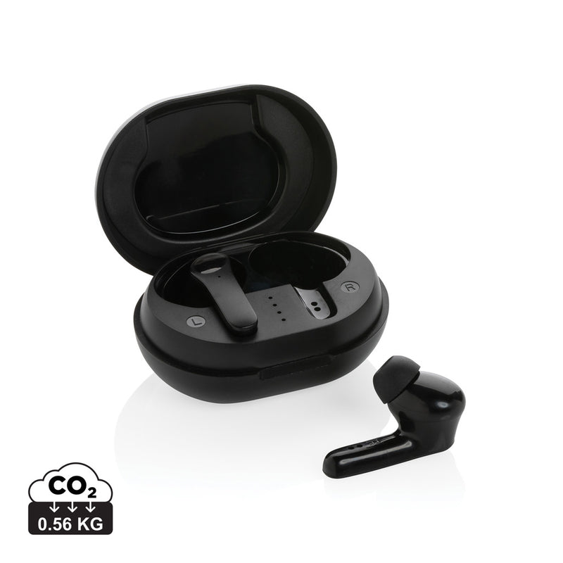 Load image into Gallery viewer, RCS standard recycled plastic TWS earbuds - Custom Wood Designs
