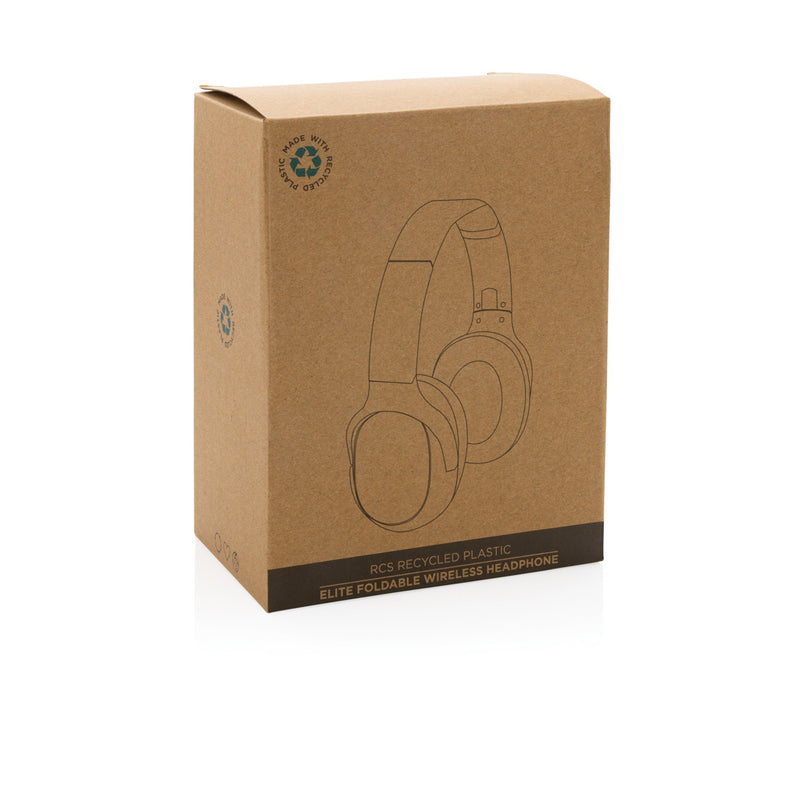 Load image into Gallery viewer, RCS recycled plastic Elite Foldable wireless headphone - Custom Wood Designs
