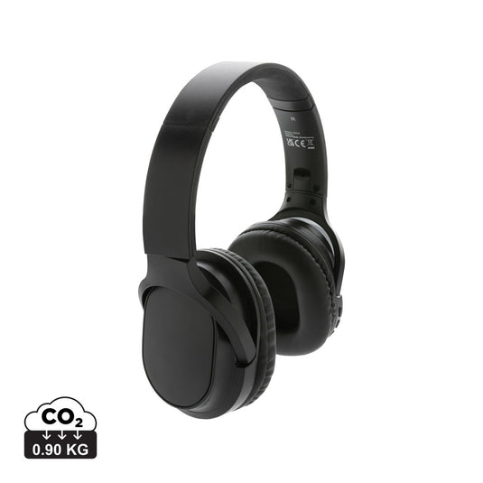RCS recycled plastic Elite Foldable wireless headphone - Custom Wood Designs