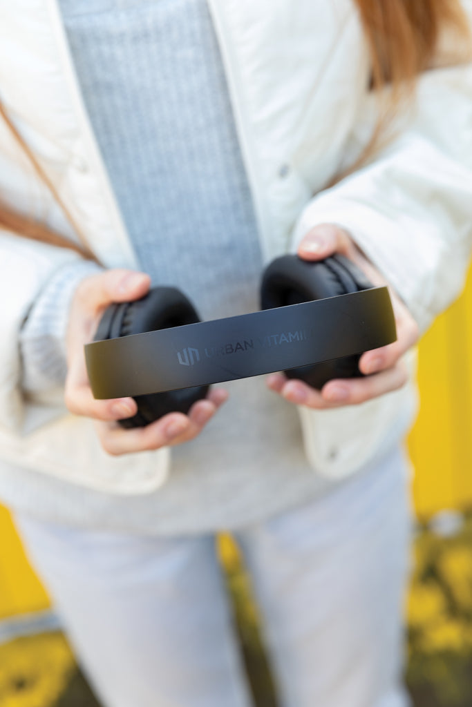 Load image into Gallery viewer, Urban Vitamin Belmont wireless headphone - Custom Wood Designs
