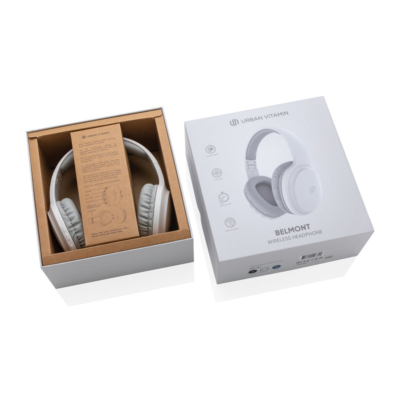 Load image into Gallery viewer, Urban Vitamin Belmont wireless headphone - Custom Wood Designs
