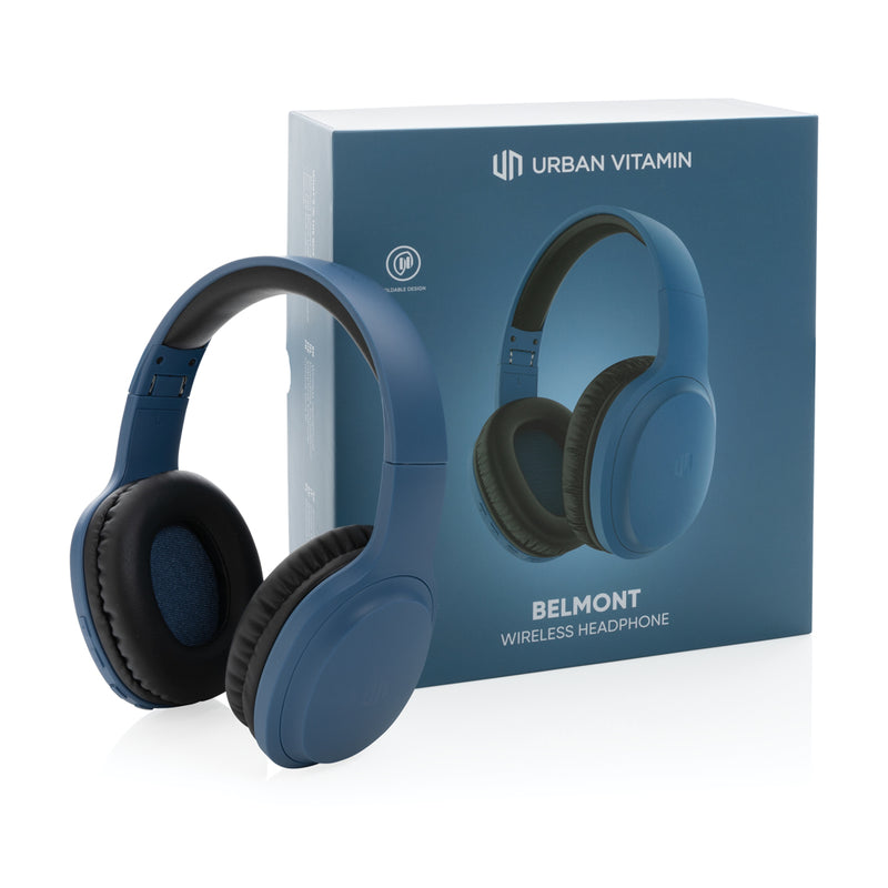 Load image into Gallery viewer, Urban Vitamin Belmont wireless headphone - Custom Wood Designs
