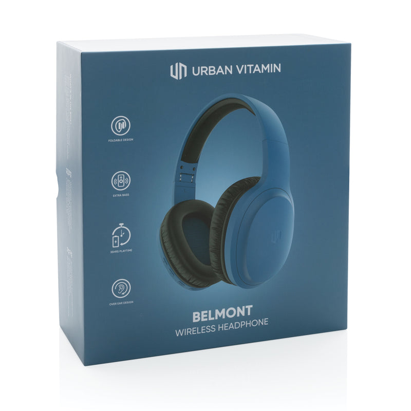 Load image into Gallery viewer, Urban Vitamin Belmont wireless headphone - Custom Wood Designs
