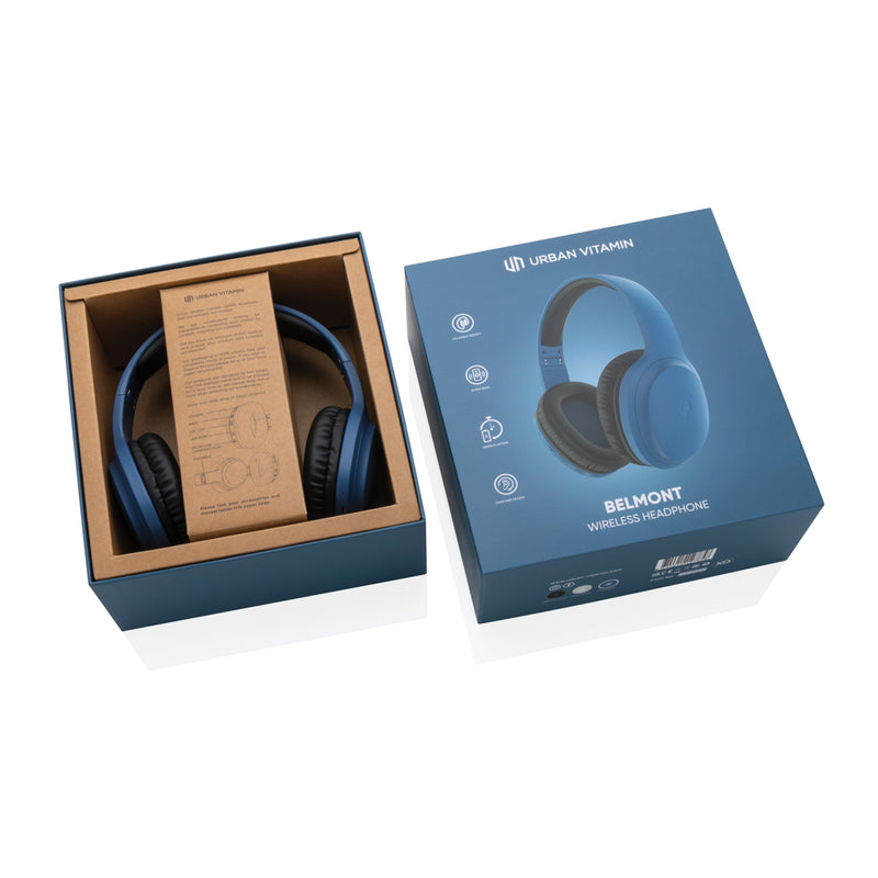 Load image into Gallery viewer, Urban Vitamin Belmont wireless headphone - Custom Wood Designs
