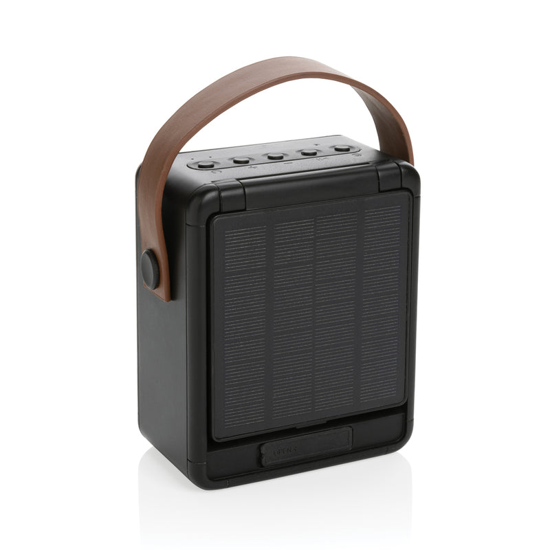 Load image into Gallery viewer, Skywave RCS recycled plastic solar speaker 12W - Custom Wood Designs
