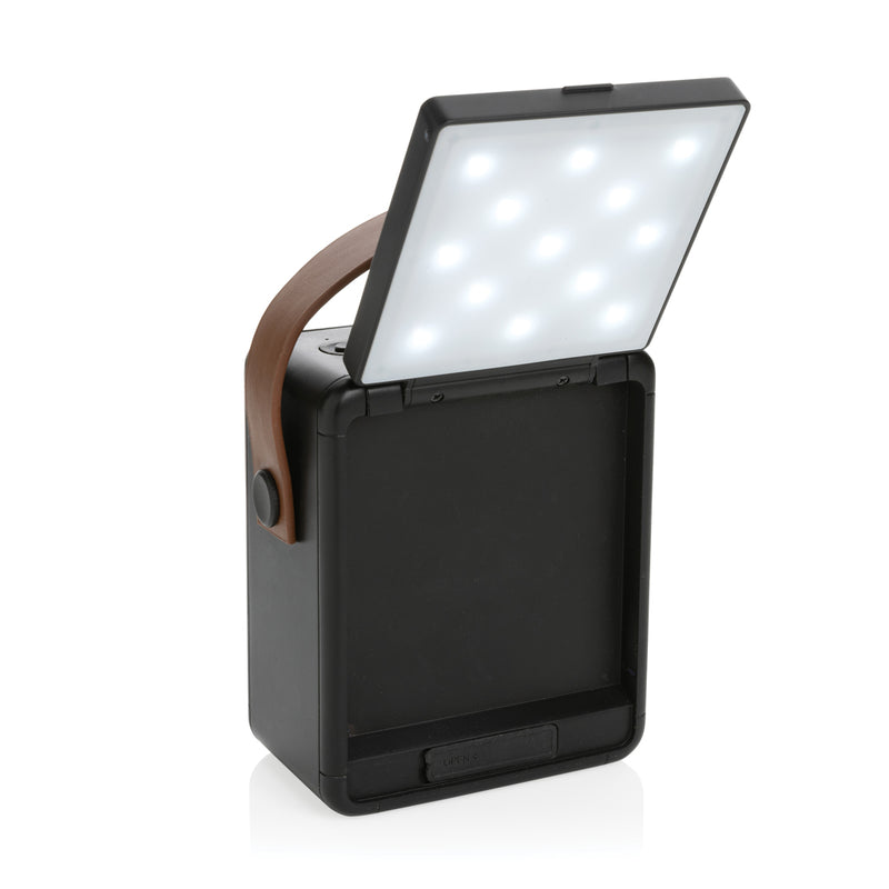 Load image into Gallery viewer, Skywave RCS recycled plastic solar speaker 12W - Custom Wood Designs
