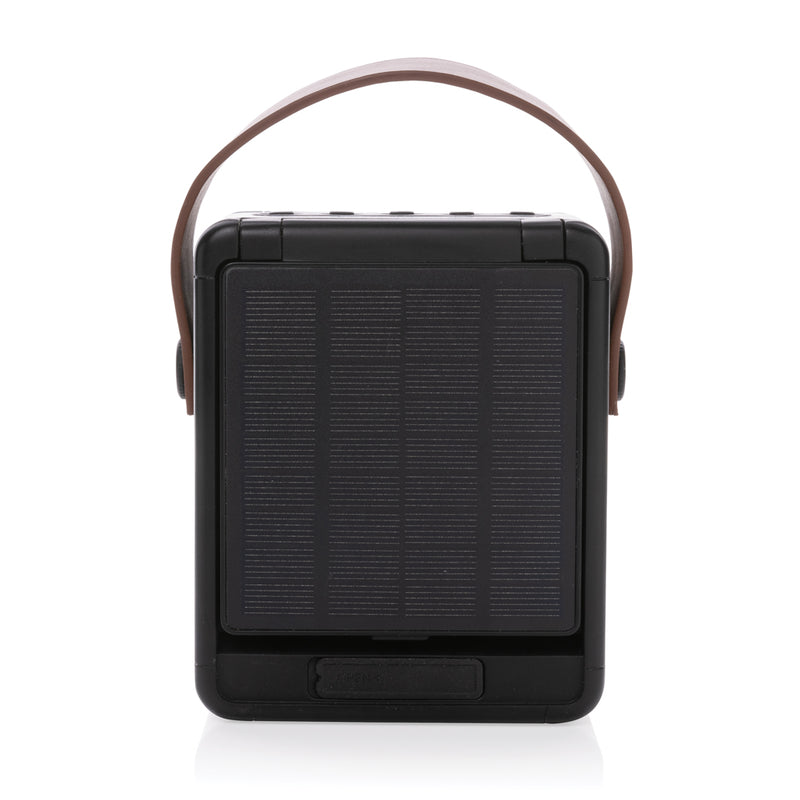 Load image into Gallery viewer, Skywave RCS recycled plastic solar speaker 12W - Custom Wood Designs
