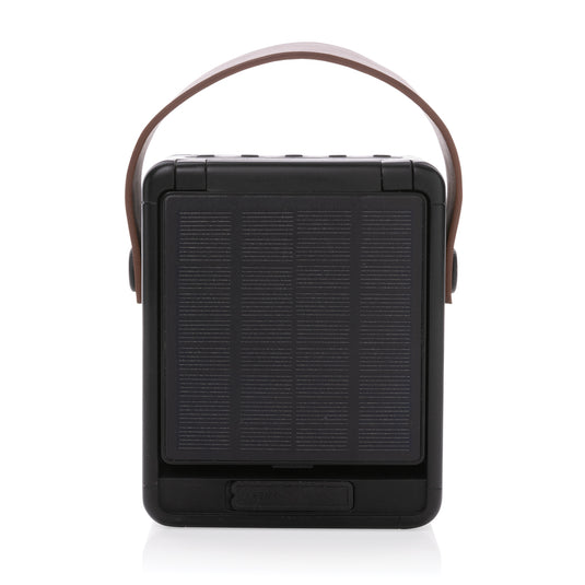 Skywave RCS recycled plastic solar speaker 12W - Custom Wood Designs
