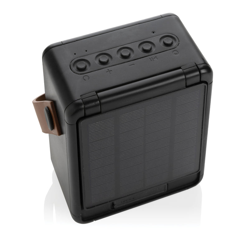 Load image into Gallery viewer, Skywave RCS recycled plastic solar speaker 12W - Custom Wood Designs
