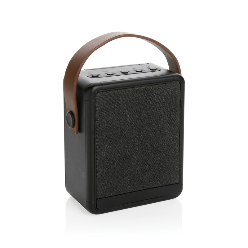 Load image into Gallery viewer, Skywave RCS recycled plastic solar speaker 12W - Custom Wood Designs
