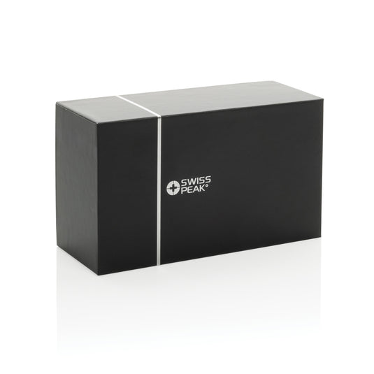 Swiss Peak RCS recycled aluminium 10W bass speaker - Custom Wood Designs Swiss Peak RCS recycled aluminium 10W bass speaker