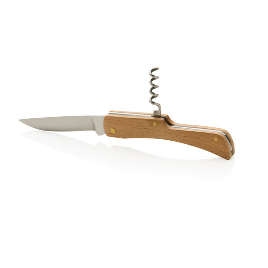 Wooden knife with bottle opener - Custom Wood Designs