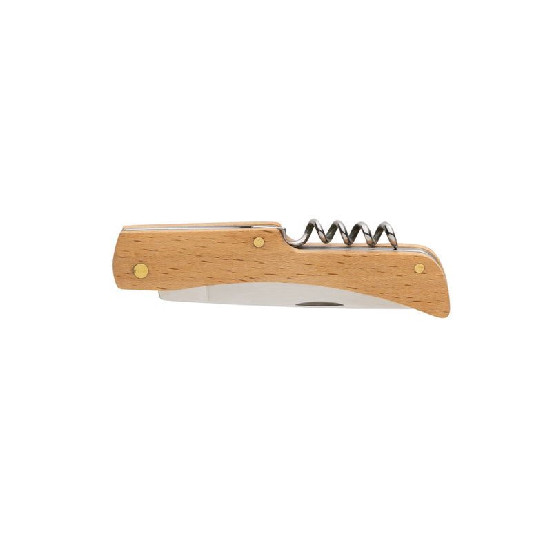 Load image into Gallery viewer, Wooden knife with bottle opener - Custom Wood Designs
