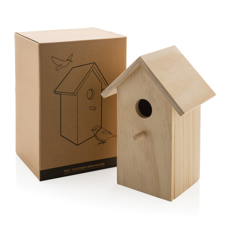 Load image into Gallery viewer, Wooden birdhouse - Custom Wood Designs
