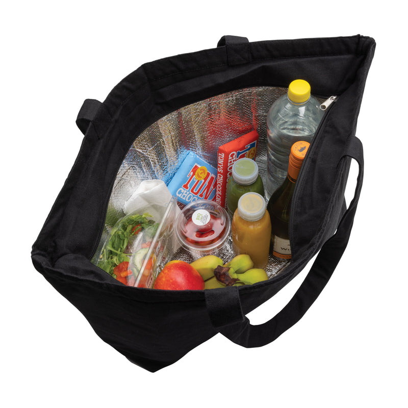 Load image into Gallery viewer, Impact Aware™ 285 gsm rcanvas large cooler tote undyed - Custom Wood Designs
