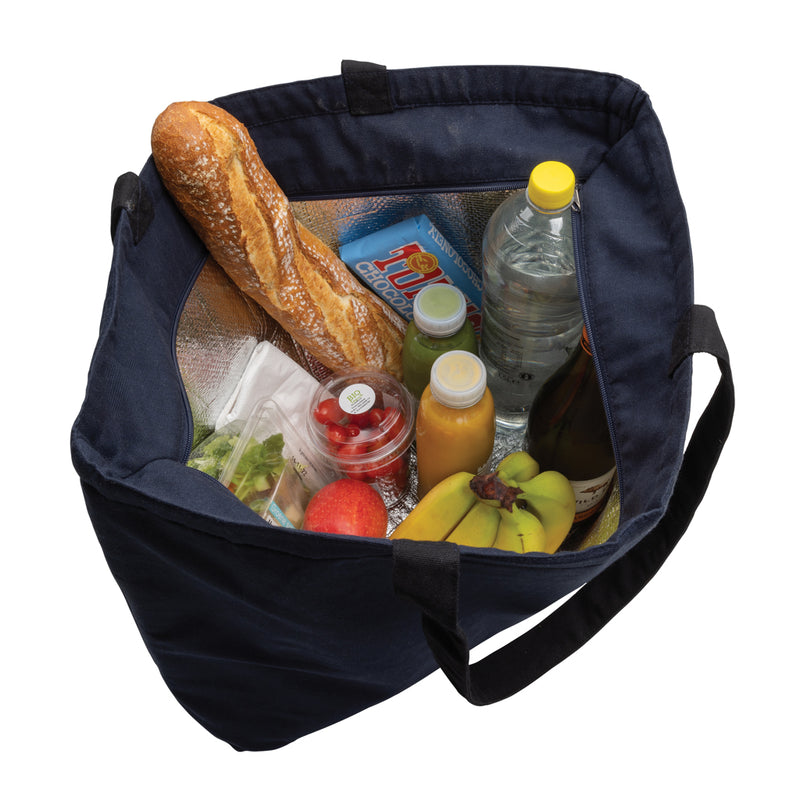 Load image into Gallery viewer, Impact Aware™ 285 gsm rcanvas large cooler tote undyed - Custom Wood Designs
