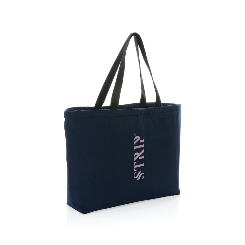 Load image into Gallery viewer, Impact Aware™ 285 gsm rcanvas large cooler tote undyed - Custom Wood Designs
